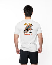 Load image into Gallery viewer, Gym Junky Prints - white shirt
