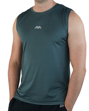 Load image into Gallery viewer, Men&#39;s dark slate tank
